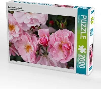 Produktbild von CALVENDO Puzzle Rosa Märchenland | 2000 Teile Lege-Größe 90x67cm Foto-Puzzle für glückliche Stunden