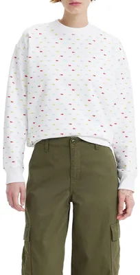 Produktbild von Levi's Damen Graphic Standard Crewneck Pullover Sweatshirt, Mini Batwing Print M