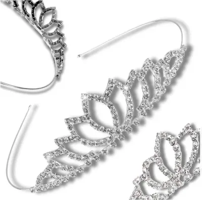Produktbild von J&W Haarband für Damen Trasendus silber One size
