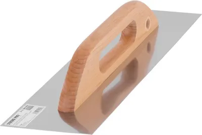 Productafbeelding van Strend Pro Premium, HardWood, houten handvat, 580x130 mm, recht, 0,7 mm, roestvrij staal