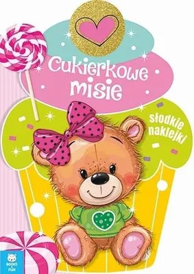 Productafbeelding van Kolorowanka z naklejkami dla dzieci Cukierkowe Misie