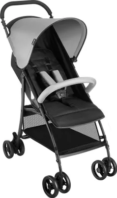 Image de Poussette pliable EMMA - noir/gris