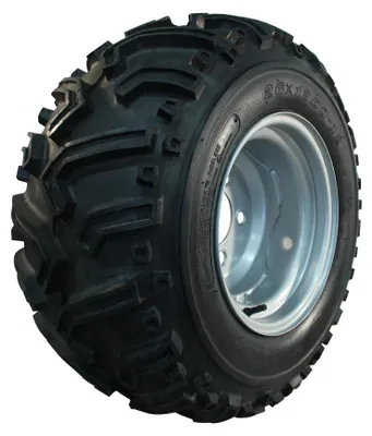Rad + Reifen 26x12,00-12 Zoll + 10,50I x 12H2 Kings Tire 94/140/5