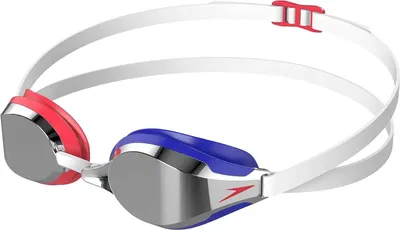 Image de Speedo Fastskin Speedsocket 2 Mirror White/Radiant Red/True Cobalt/Chrome