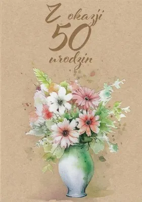 Obrázok produktu pre Blahoželanie k 50. narodeninám – Trend