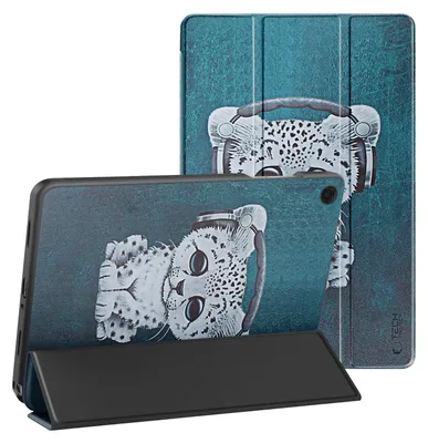 Image de Housse de protection avec rabat pour Galaxy Tab A11+ / Tab A9+, Tech-Protect SmartCase, Vert