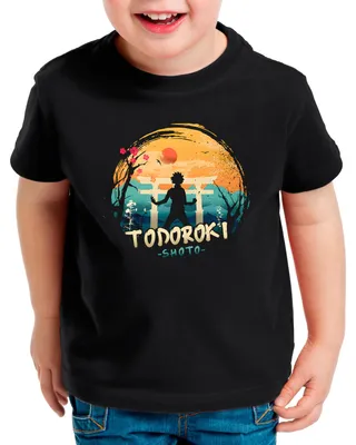 Produktbild von style3 Shoto Todoroki Kinder T-Shirt superhero japan acade mia manga