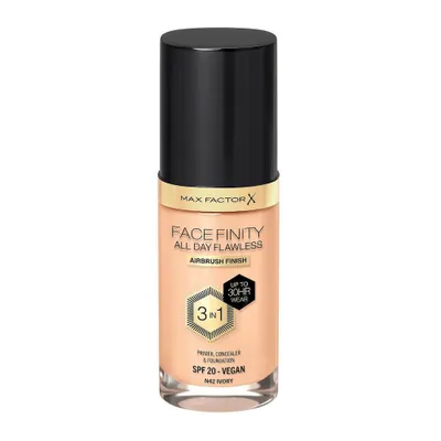Zdjęcie produktu dla Max Factor Face Finity All Day Flawless 3in1 Foundation SPF 20 (N42 Ivory) 30 ml