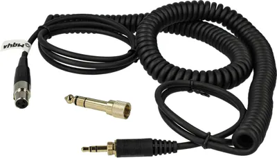 Produktbild von vhbw Audio AUX Kabel kompatibel mit AKG Q701 Kopfhörer - Audiokabel 3,5mm Klinkenstecker, 100 - 300 cm Schwarz