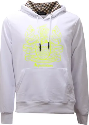 Obrázok produktu pre 2552AE AQUASCUTUM biela bavlnená mikina pánska