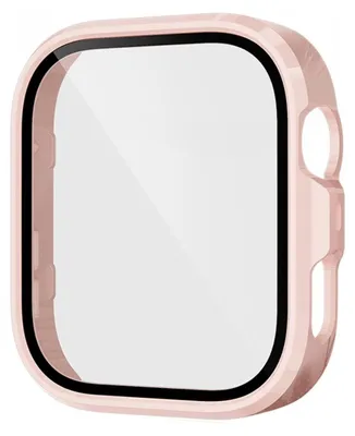Obrázok produktu pre Pre Huawei Watch Fit 4 Pro Plastové puzdro na hodinky + tvrdené 9H tvrdé sklo Pink