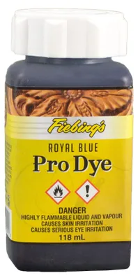 Produktbild von Fiebings Profi Lederfarbe auf Alkoholbasis Königsblau 118ml