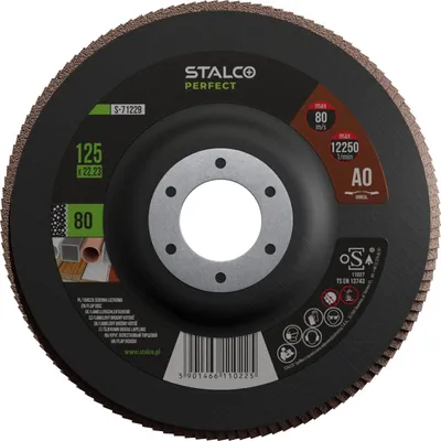 Produktbild von STALCO 125x22.23 G60 Fächerscheibe Elektrokorund