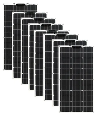 Obrázok produktu pre Flexibilný solárny panel – výkon 800 W – 12 voltov – monokryštalický – 99,5 x 50 cm – vodotesný