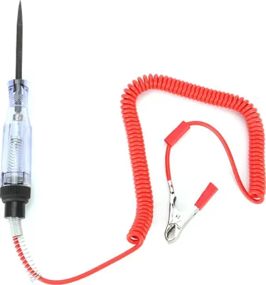 Immagine prodotto di Tester per circuiti auto, alta resistenza, 6-24 V, sonda diagnostica digitale per la manutenzione