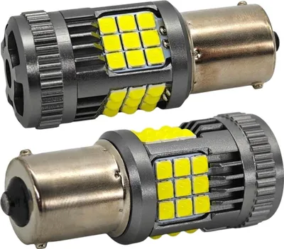 Obrázok produktu pre Kus P21W LED žiarovky BA15S 12 V – 24 V bez chyby, 2600 lm, jasná biela