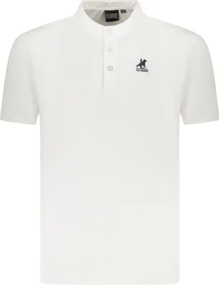 Image de Élégante chemise à manches courtes pour homme, avec broderie et col montant