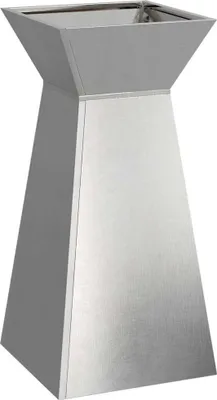 Produktbild von vidaXL Säulen Pflanzer Silber 35 x 35 x 73 cm Edelstahl