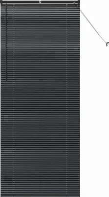 Zdjęcie produktu dla Żaluzje listwowe vidaXL, czarne, 220 x 95 cm, aluminium