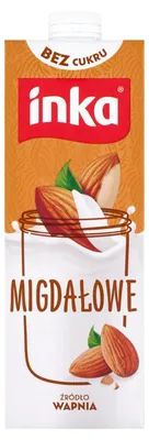 Produktbild von INKA Mandeldrink mit Calcium, ohne Zuckerzusatz, 1 l