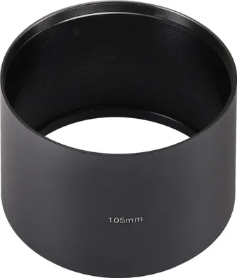 Obrázok produktu pre Plyisty Kovová clona objektívu 105 mm X 78 mm so závitom pre teleobjektív so zoomom, blokuje svetlo, ochrana proti náhodnému nárazu pre Fe 400-800mm F6.3-8g OSS