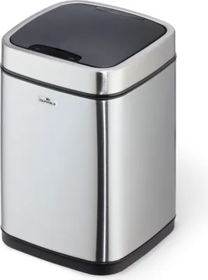 Produktbild von DURABLE Sensor Abfalleimer NO TOUCH 6l metallic silber