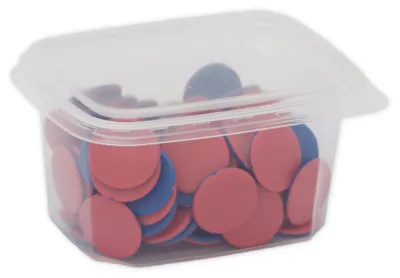 Produktbild von TimeTEX Set Material-Boxen aus Kunststoff, 10 Stück, 86x112x56 mm
