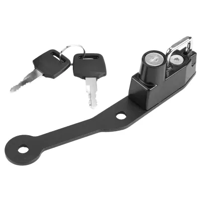 Image de Verrouillage de casque,Verrouillage de casque de moto,Verrouillage de casque de moto,Suspension de verrouillage de casque,Équipement de verrouillage de casque
