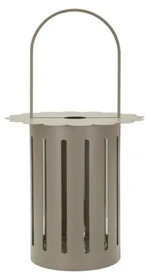Obrázok produktu pre Lampa Saturno, vyrobená z matného, svetlohnedého kovu