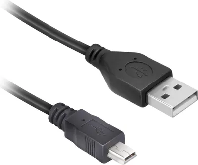 Zdjęcie produktu dla Ekon ECITUSBMINI30MMK, 3 m, USB A, Mini-USB A, USB 2.0, Czarny