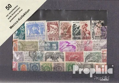 Produktbild von Briefmarken Mexiko 50 verschiedene Marken