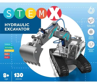 Produktbild von STEM X Hydraulische Bagger 130 – Ein kreatives und lehrreiches Spielzeug