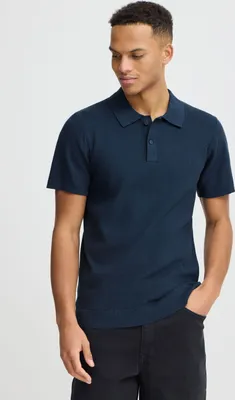 Produktbild von Blend BHALK Herren Poloshirt Polohemd Shirt 100% Baumwolle slim fit