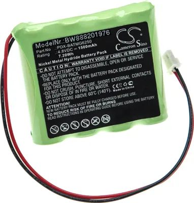 Produktbild von vhbw Akku kompatibel mit Paradox Magellan MG6250, 6250 Console, MG6250 Control Panel Alarmanlage, Alarmsystem (1500 mAh, 4,8 V, NiMH)