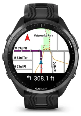 Zdjęcie produktu dla Garmin Forerunner 965, 3,56 cm (1.4"), AMOLED, Ekran dotykowy, 32 GB, GPS, 53 g