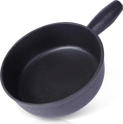 Zdjęcie produktu dla Żeliwna patelnia 19 cm do piekarnika, kuchenki i otwartego ognia