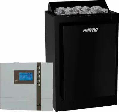 Immagine prodotto di Set Stufe per sauna Harvia Combinator 6,0 kW Set con EOS ECON