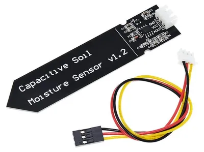 Produktbild von Kapazitiver Bodenfeuchte Sensor Feuchtigkeit Erde Moisture Sensor Arduino