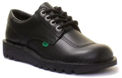 Produktbild von Kickers Kick Lo Core Uni Schnürung Leder Schuhe In Schwarz Blau – undefined / Schwarz