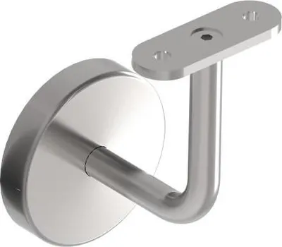 Produktbild von Handlaufhalter Edelstahl flach Wandhalte