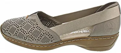 Produktbild von Rieker Ballerina Grau in Gr. 38