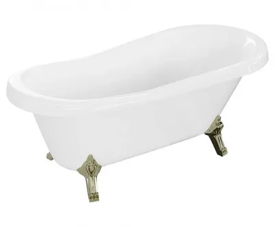 Immagine prodotto di Vasca da bagno autoportante RETRO 170x75 cm ORO BIANCO
