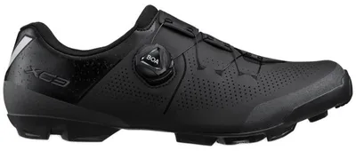 Image de Chaussures de vélo Tretry Shimano SH-XC302, pour hommes, couleur noire, taille 51, modèle SH-XC302ML51