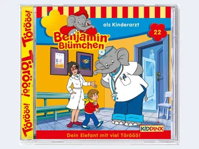 Produktbild von CD Benjamin Blümchen #22 als Kinderarzt