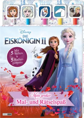 Produktbild von Disney Die Eiskönigin 2: Mein großer Mal- und Rätselspaß