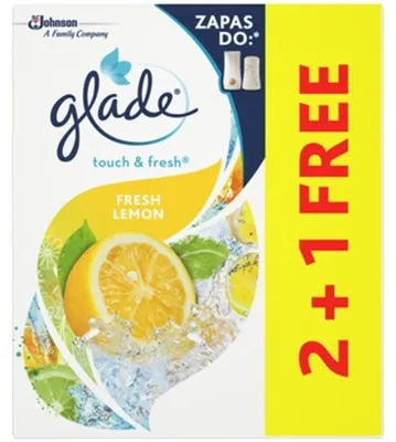 Zdjęcie produktu dla Glade odświeżacz powietrza zapas Lemon 3 x 10 ml