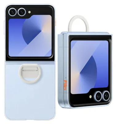 Produktbild von Clear Case EF-QF741 für das Galaxy Z Flip6, Transparent Handyhülle
