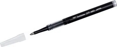 Image de 12 x Tombow BK-LP07-33Mine roller diamètre de bille 1,0 mm noir