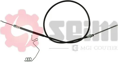 Produktbild von SEIM Handbremsseil Seilzug Feststellbremse für FORD TRANSIT Bus (FD, FB, FS, FZ, FC) Hinten Links 603285