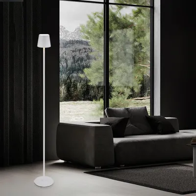 Produktbild von LED Stehleuchte, weiß, Touchdimmer, H 120 cm